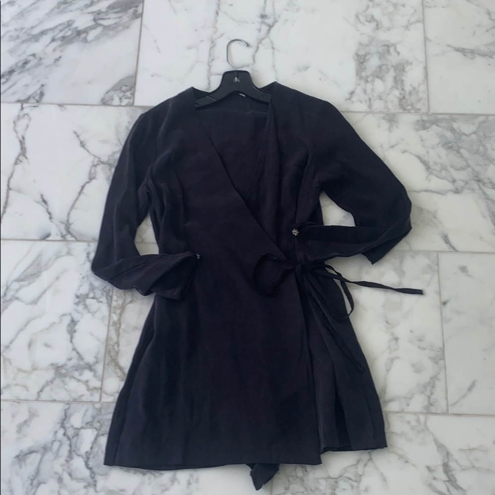 Zara Romper-black-l/s